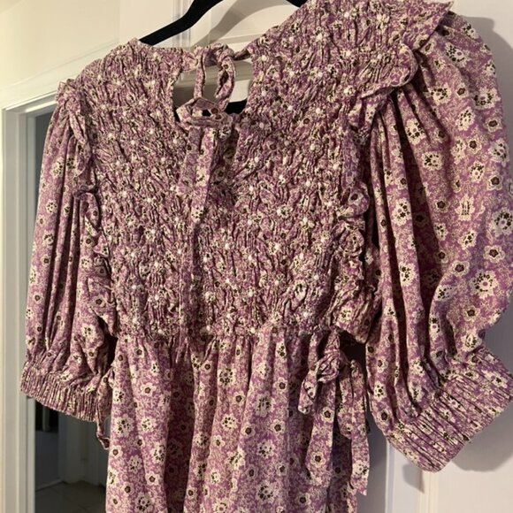 Sea NY Ida Smocked Top - Picture 5 of 6